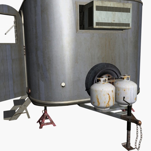 rusty camper 3d max - Rusty Camper... by chaosfractal
