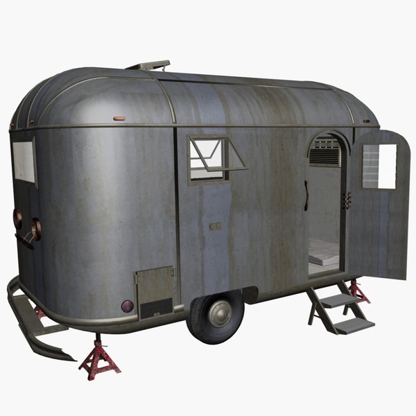 rusty camper 3d max - Rusty Camper... by chaosfractal
