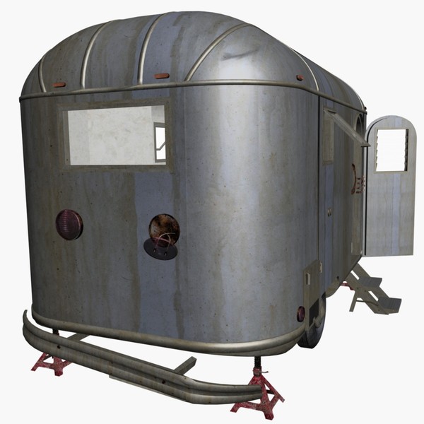 rusty camper 3d max - Rusty Camper... by chaosfractal