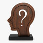 3d model artistic sculpture thought