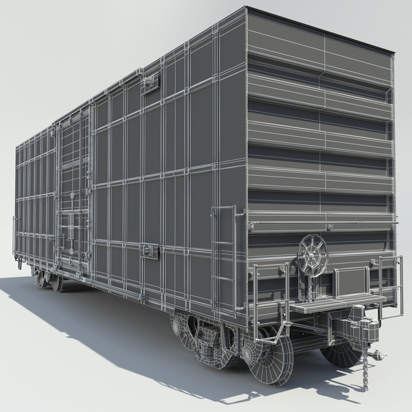 obj cargo train locomotive cars - Freight Train... by Trueview 3D