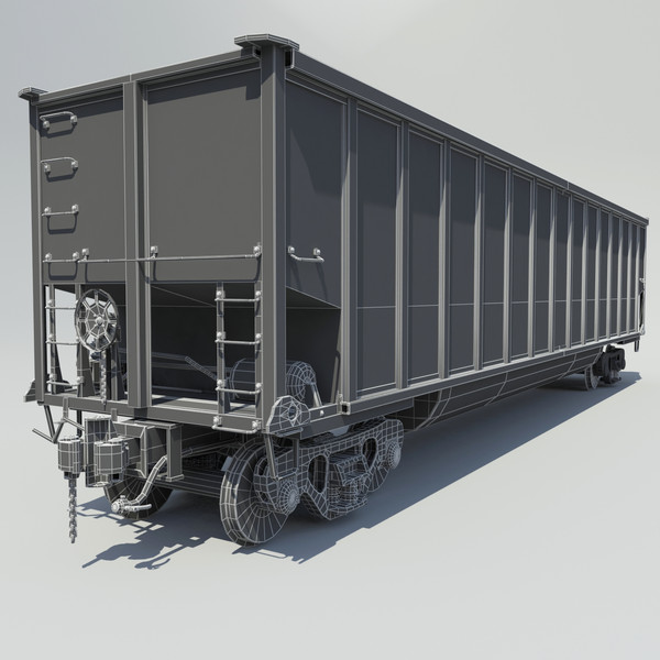 obj cargo train locomotive cars - Freight Train... by Trueview 3D