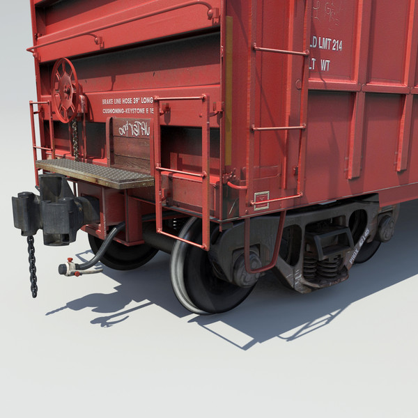 obj cargo train locomotive cars - Freight Train... by Trueview 3D