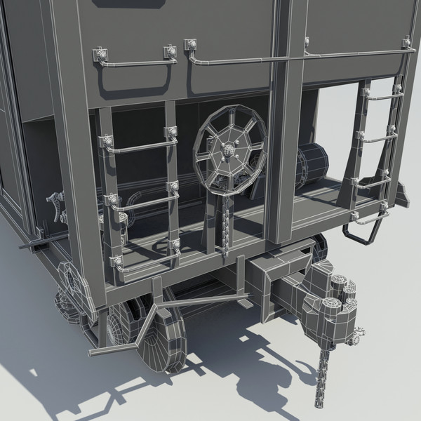 obj cargo train locomotive cars - Freight Train... by Trueview 3D