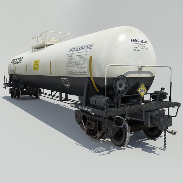 cargo cars 3d max - Train 4 Freight Cars... by Trueview 3D