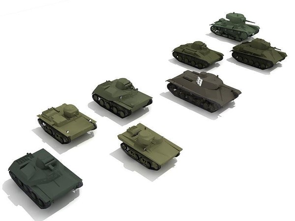 3d tank great patriotic model - Tanks of the Great Patriotic War... by ProductCompanyUA