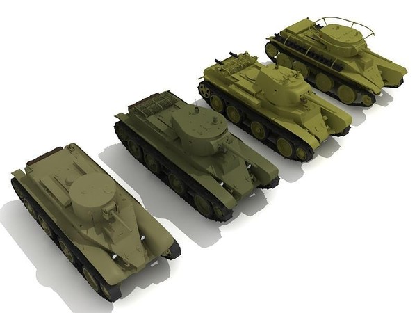 3d tank great patriotic model - Tanks of the Great Patriotic War... by ProductCompanyUA