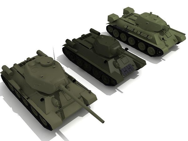 3d tank great patriotic model - Tanks of the Great Patriotic War... by ProductCompanyUA