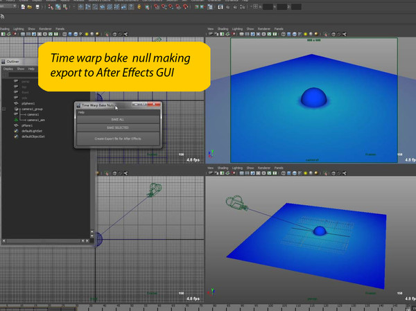 Maya export to After effects