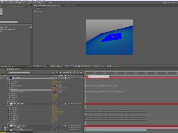 Maya export to After effects