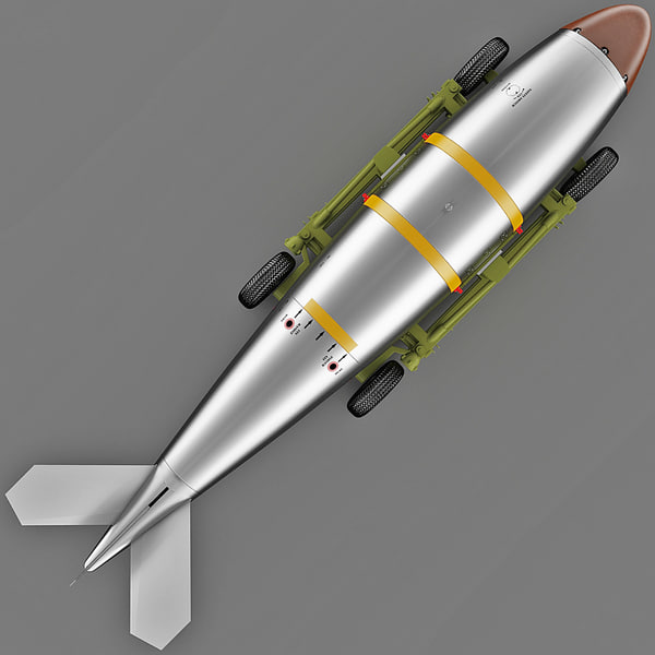 3d model nuclear bomb mark 7 - Nuclear Bomb Mark 7... by 3d_molier