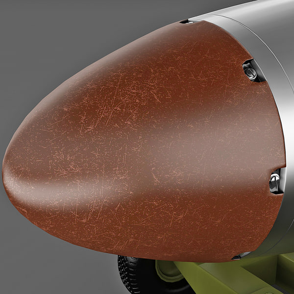 3d model nuclear bomb mark 7 - Nuclear Bomb Mark 7... by 3d_molier