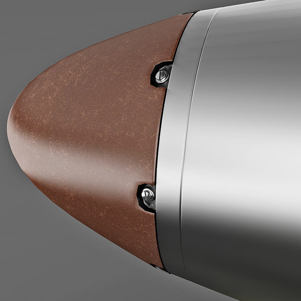 3d model nuclear bomb mark 7 - Nuclear Bomb Mark 7... by 3d_molier