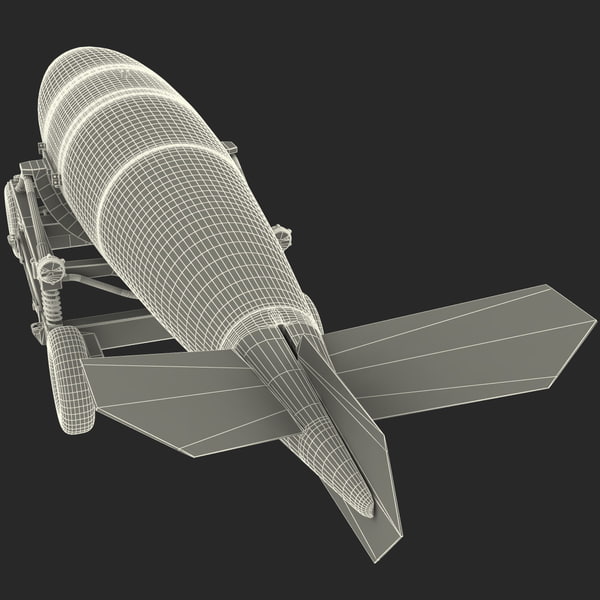 3d model nuclear bomb mark 7 - Nuclear Bomb Mark 7... by 3d_molier