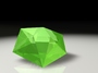 3d model emerald shard