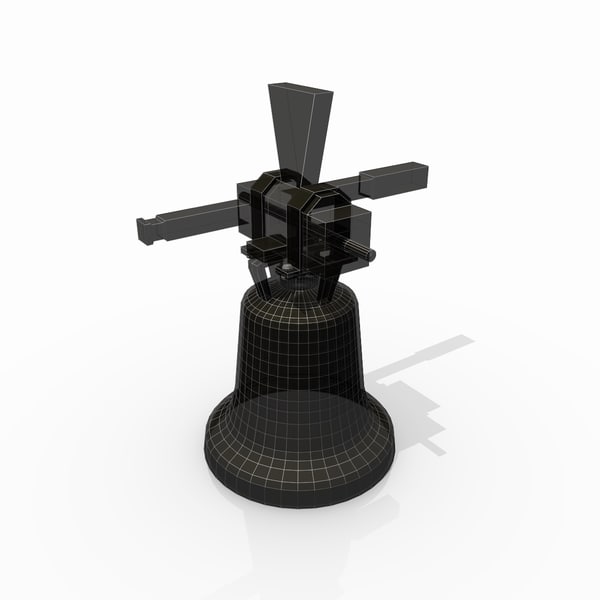 medieval church bell 3d obj - Medieval Church Bell... by SG GROZA