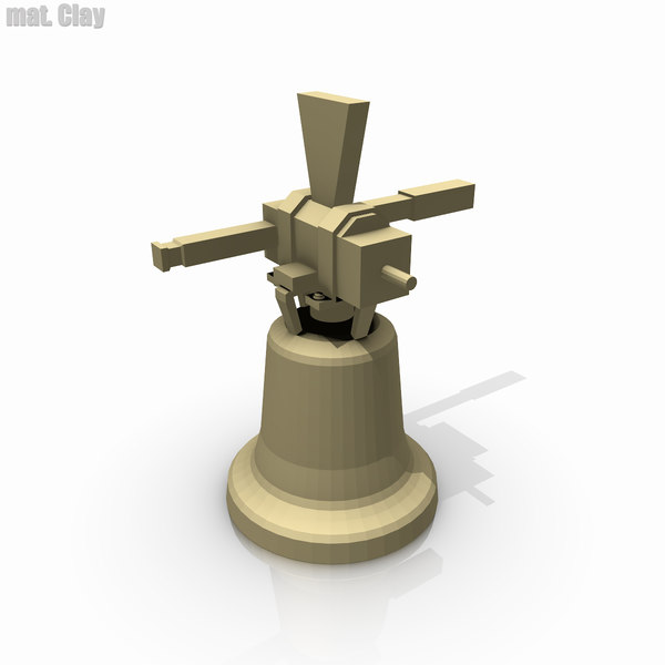 medieval church bell 3d obj - Medieval Church Bell... by SG GROZA
