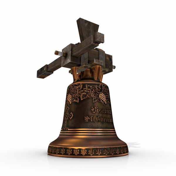 medieval church bell 3d obj - Medieval Church Bell... by SG GROZA