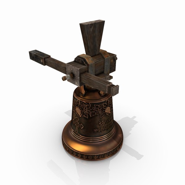 medieval church bell 3d obj - Medieval Church Bell... by SG GROZA