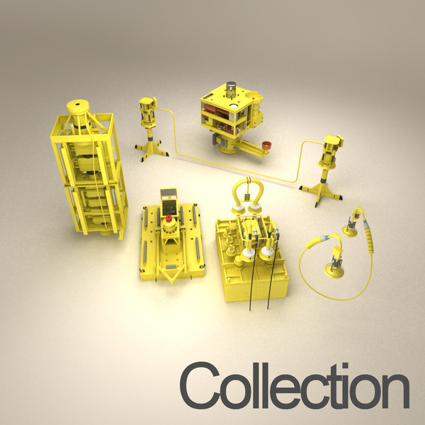 3ds max sub sea production - Sub Sea Production System... by Fresh Pear 3d 
