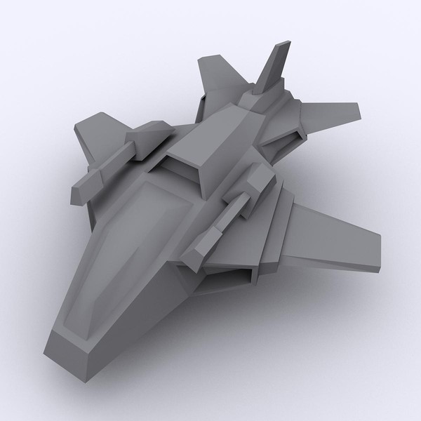 3d 8 small space ships - 8_Small_Space_Ships... by Angryfly