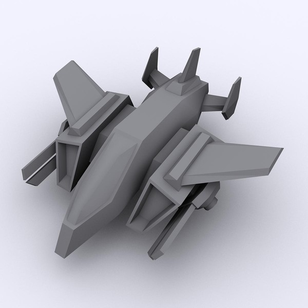 3d 8 small space ships - 8_Small_Space_Ships... by Angryfly