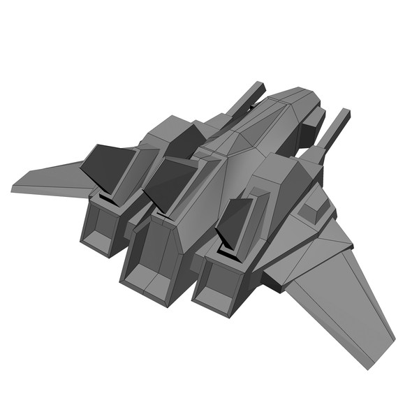 3d 8 small space ships - 8_Small_Space_Ships... by Angryfly