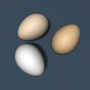 free egg 3d model