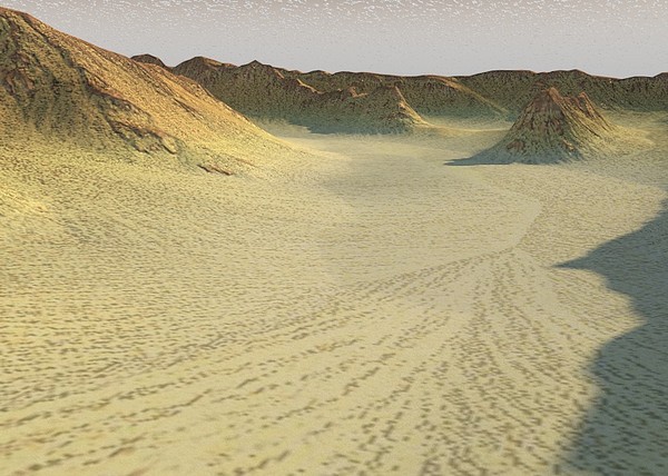 3d model landscape terrain - Glevel x1... by ERLHN