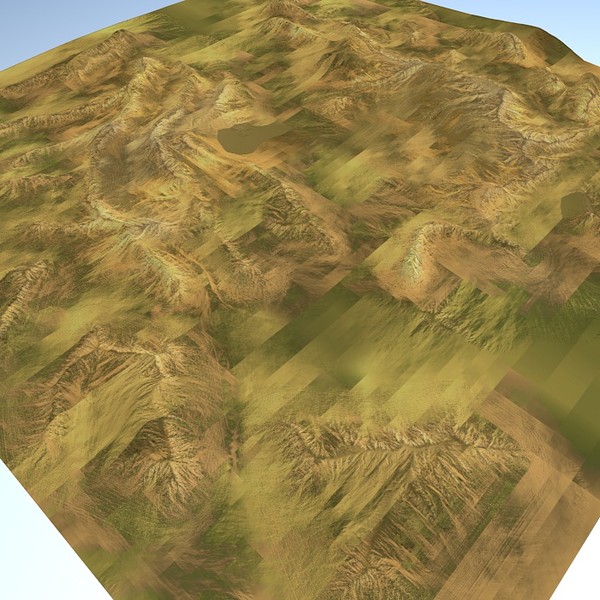 huge terrain 3d max - Huge Terrain NTM02... by ERLHN