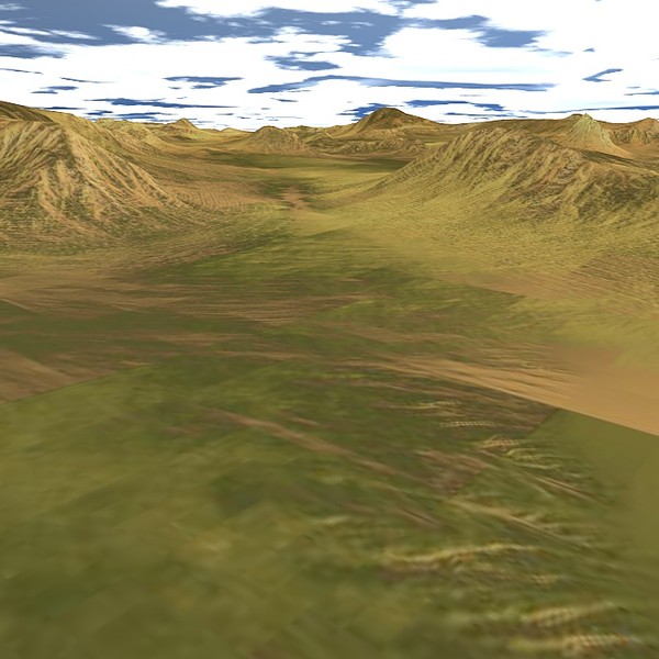 huge terrain 3d max - Huge Terrain NTM02... by ERLHN