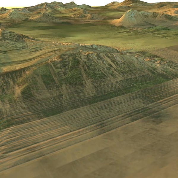 huge terrain 3d max - Huge Terrain NTM02... by ERLHN