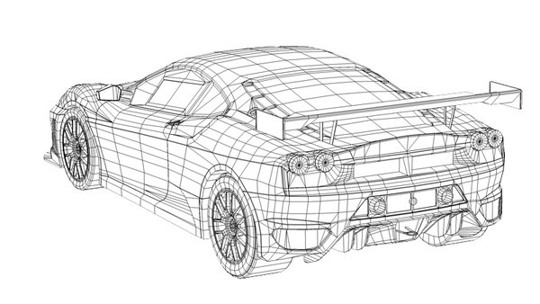 3d ferrari 430 model - ferrari 430... by DHHH