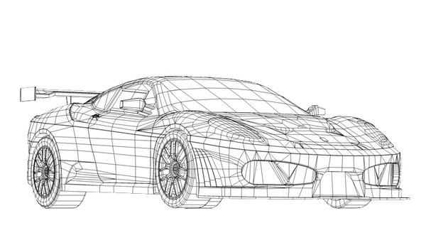 3d ferrari 430 model - ferrari 430... by DHHH