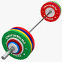3ds weight lifting barbell