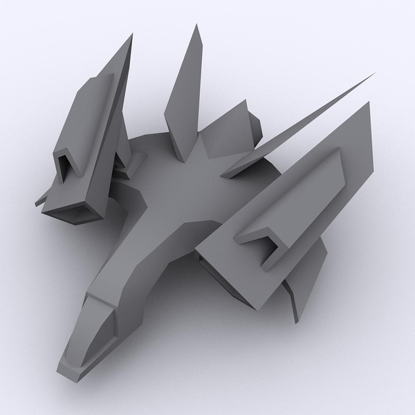 3d ship 3 model - Ship_3... by Angryfly