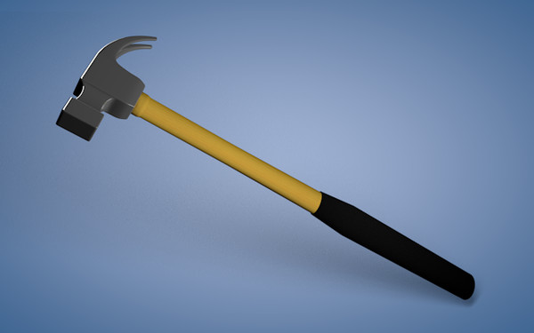 free c4d model hammer - Hammer... by Moose Mukhtar