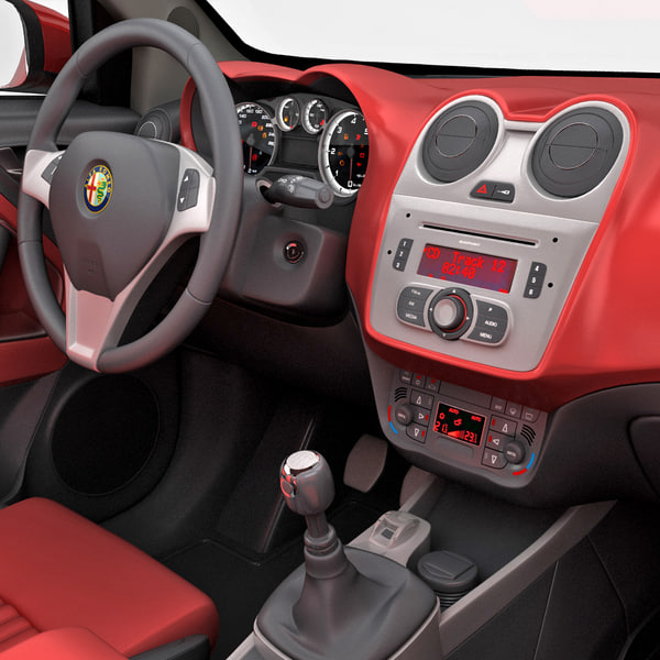 alfa romeo mito 3d 3ds - Alfa Romeo MiTo... by 3d_molier
