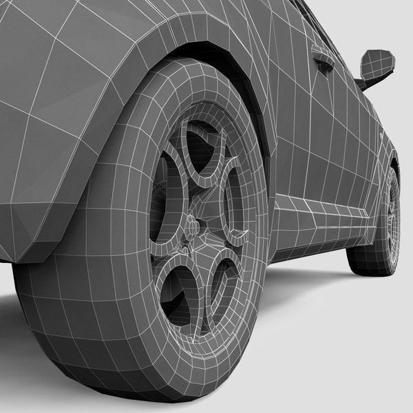 alfa romeo mito 3d 3ds - Alfa Romeo MiTo... by 3d_molier