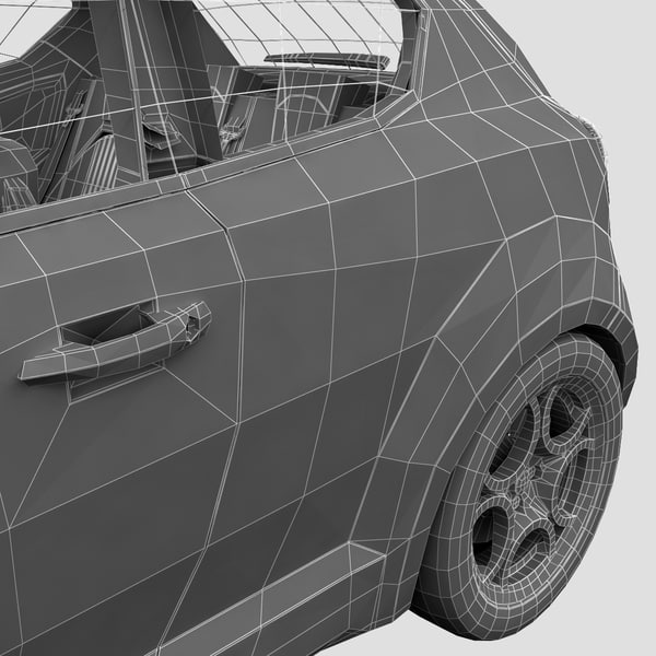 alfa romeo mito 3d 3ds - Alfa Romeo MiTo... by 3d_molier