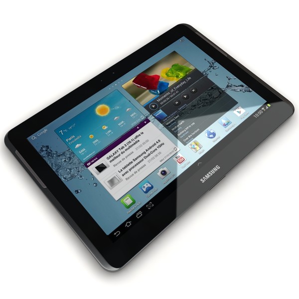 samsung galaxy tab 2 3d max - Samsung Galaxy Tab 2 10.1 P5100 & P5110... by 3dtoss