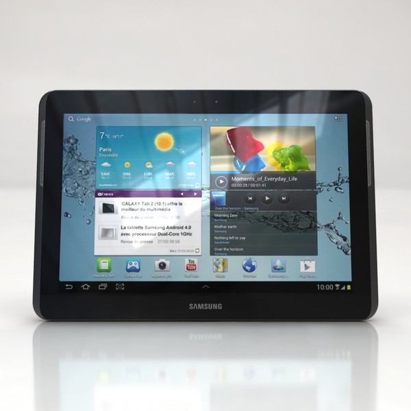 samsung galaxy tab 2 3d max - Samsung Galaxy Tab 2 10.1 P5100 & P5110... by 3dtoss