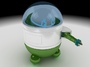 funny robot toy 3d max