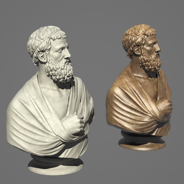 max sophokles bust - Sophokles Bust... by clay master