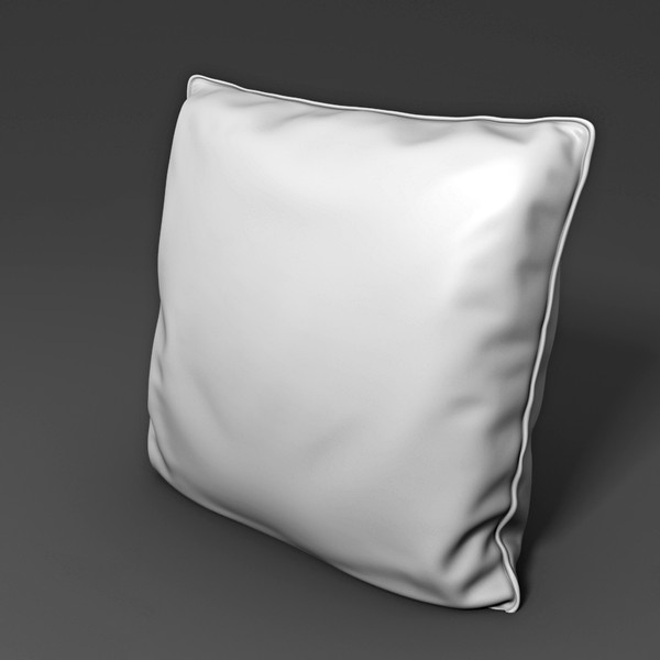 pillow interior 3d model - Pillow 02... by btbt