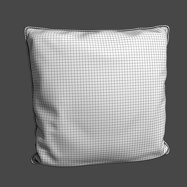 pillow interior 3d model - Pillow 02... by btbt