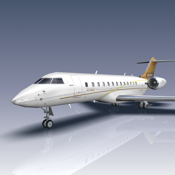 3ds max global 6000 bombardier - Bombardier Global 6000... by Bounding Box