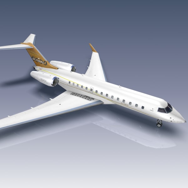 3ds max global 6000 bombardier - Bombardier Global 6000... by Bounding Box