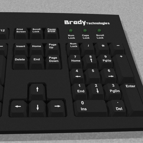 cinema4d computer keyboard - Computer Keyboard: C4D Format... by phantomliving