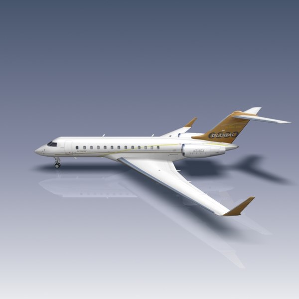 3ds max global 6000 bombardier - Bombardier Global 6000... by Bounding Box